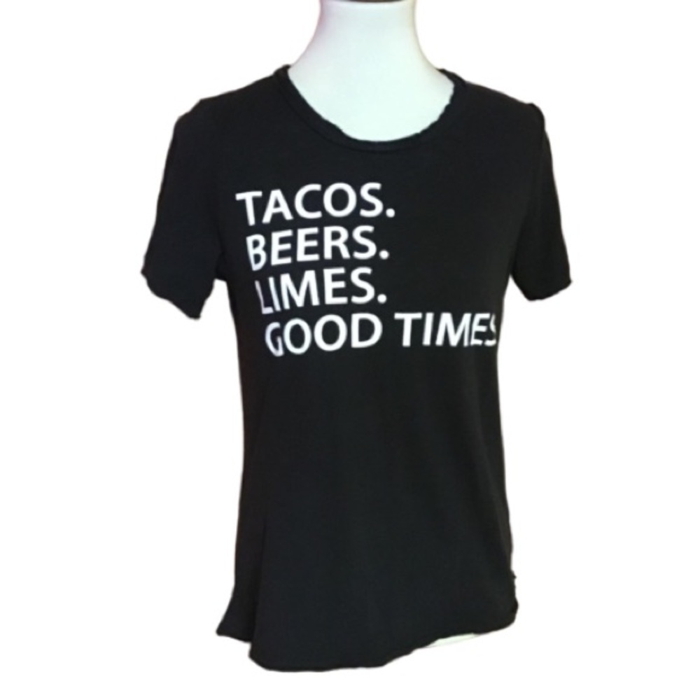 Chaser Taco Beers Limes Good Times T shirt
